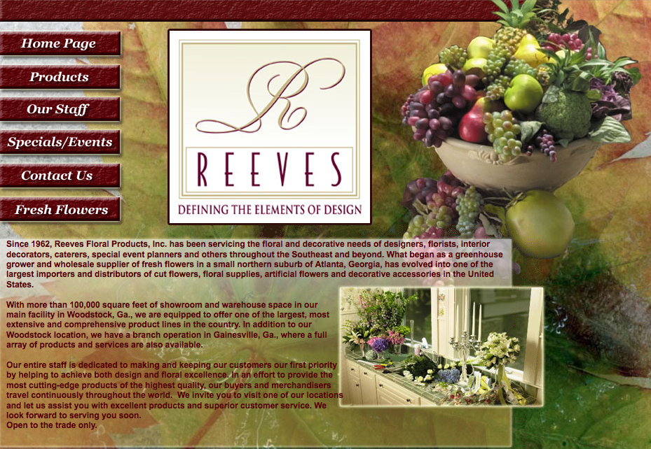 Reeves Floral Products Inc.